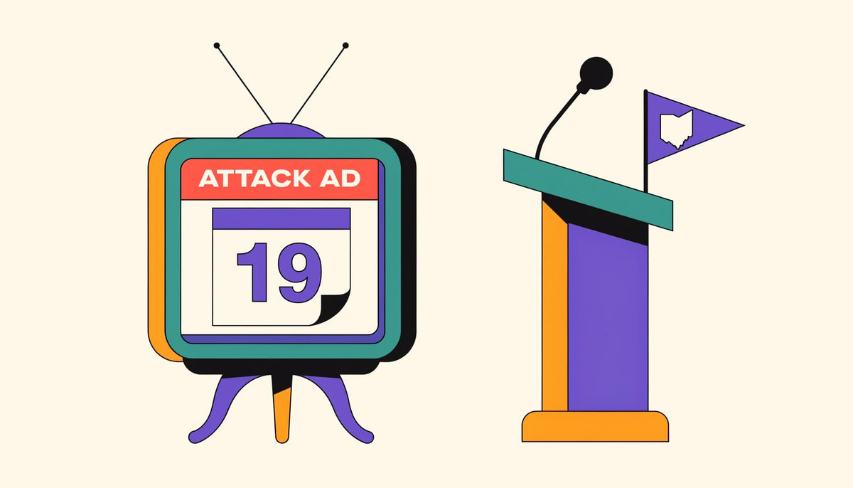 republicans are spending $10 million in ohio on an ad about surgery on kids. the woman in it was 19. math is hard.
