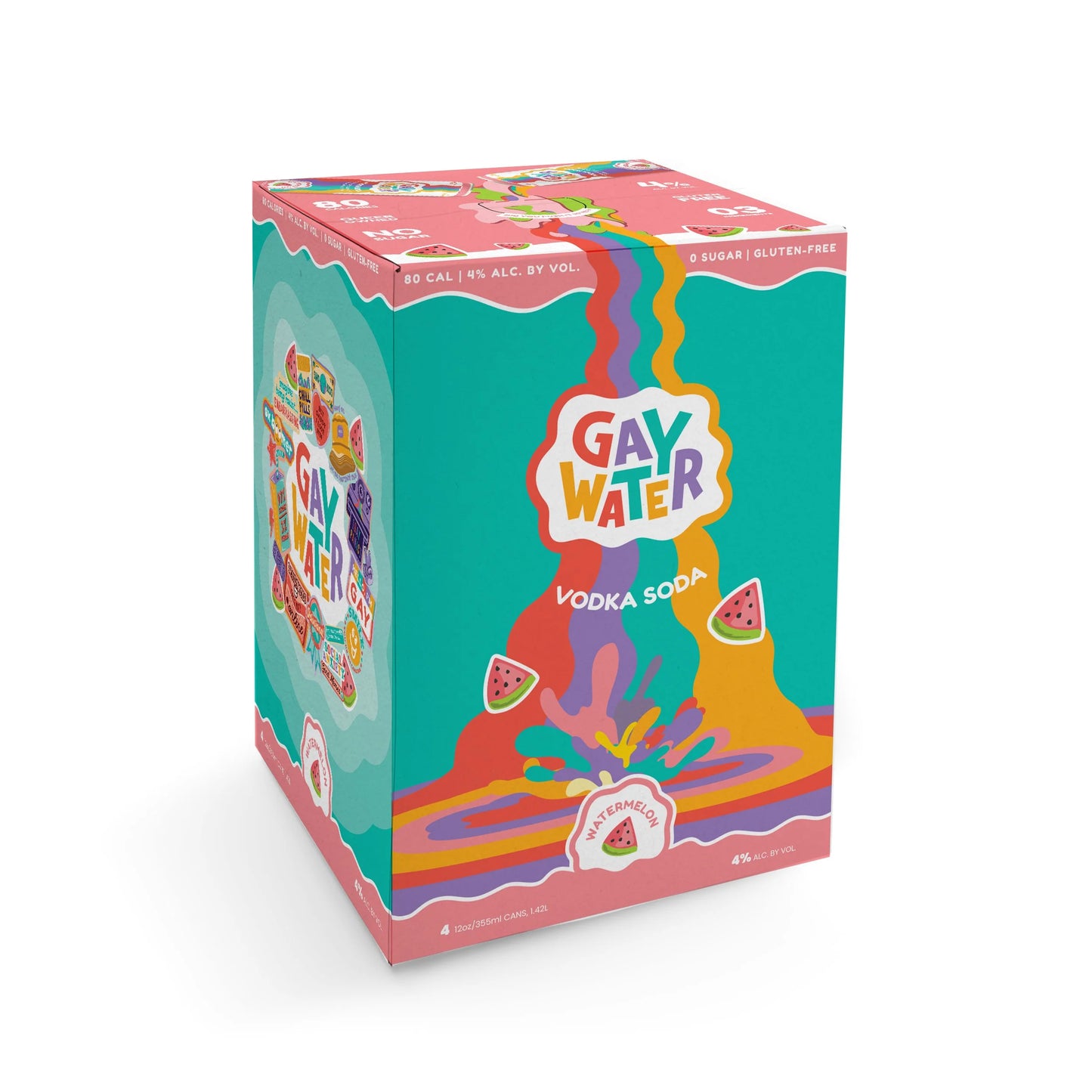 Gay Water Watermelon 4-Pack