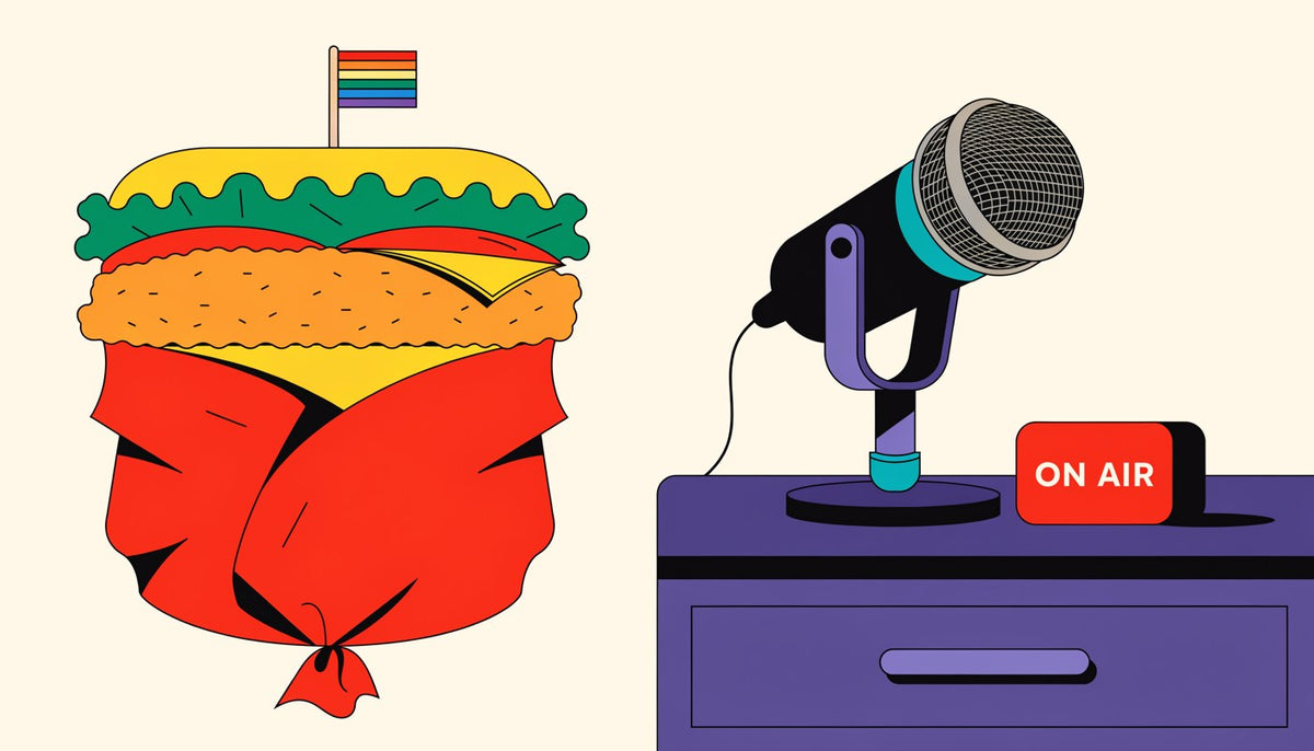 today asked chick-fil-a's ceo three times where the company stands on gay rights. he answered with a sandwich every time. honestly? commitment.