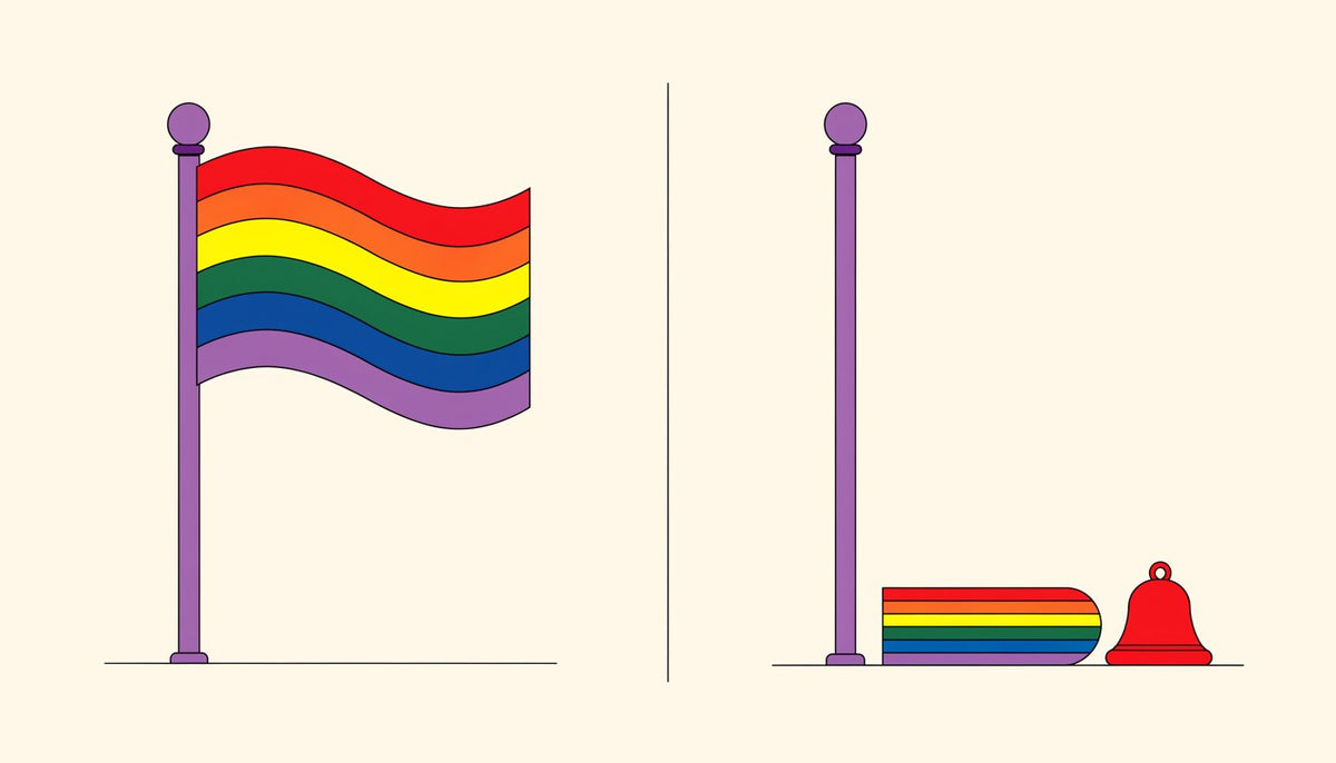 a california high school's pride flag has flown every day since 2019. a 3-2 board vote says it now needs permission to come out in june.