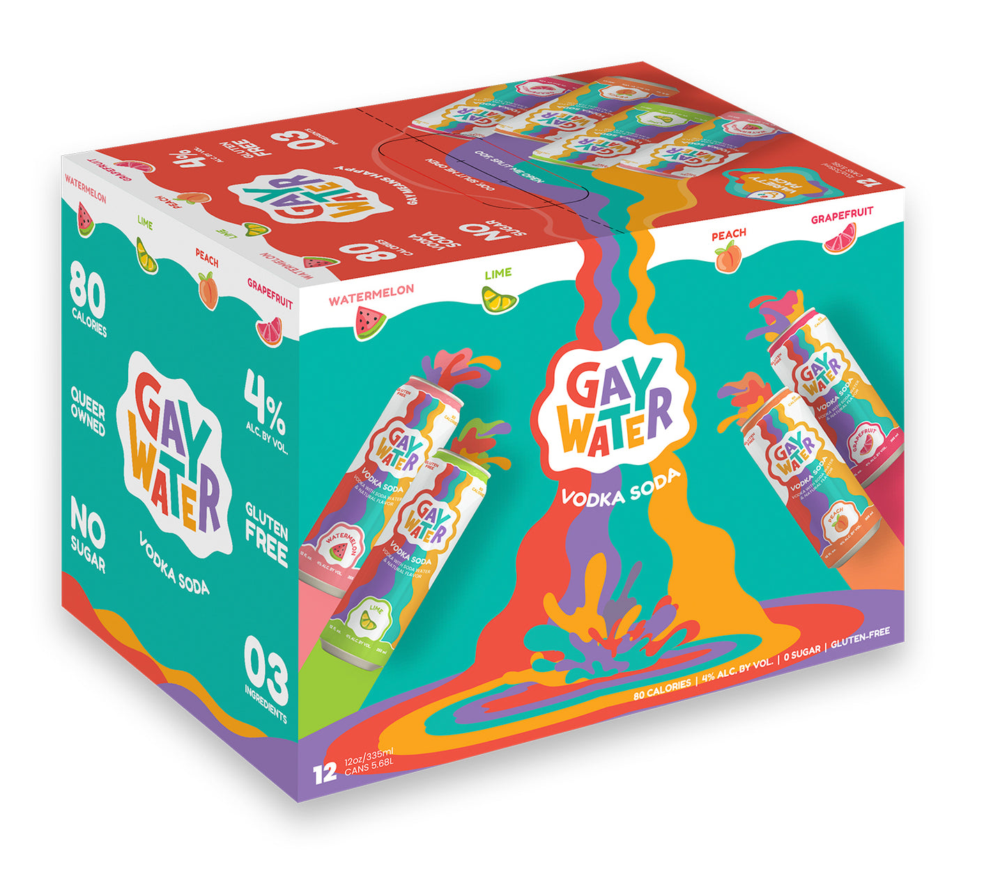 gay water variety 12-pack