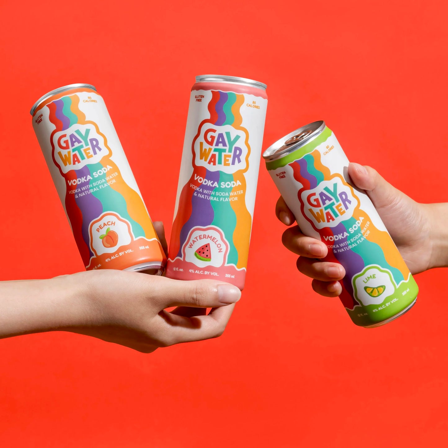 Gay Water Peach 4-Pack