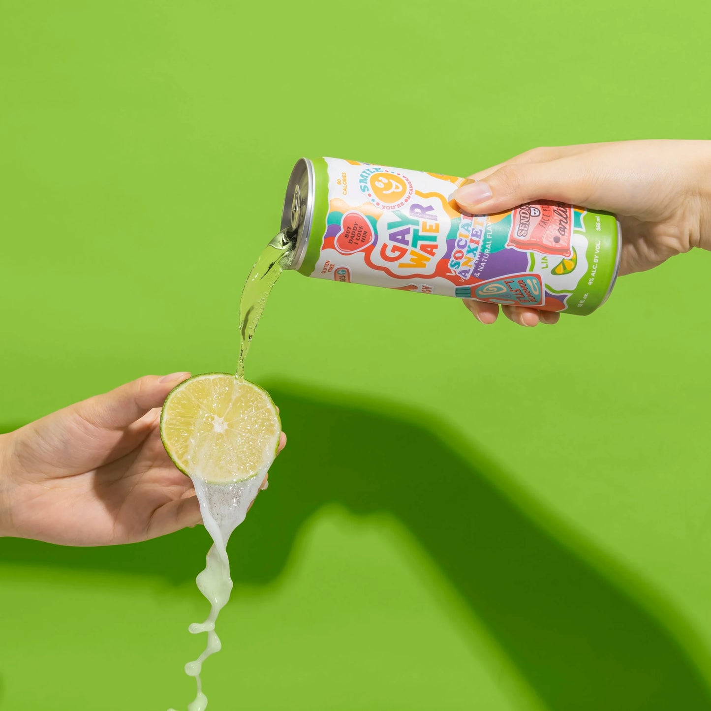 Gay Water Lime 4-Pack