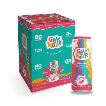 Gay Water Grapefruit 4-Pack