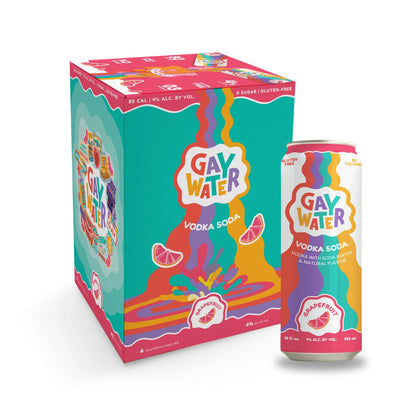 Gay Water Grapefruit 4-Pack