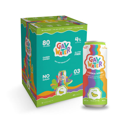 Gay Water Lime 4-Pack