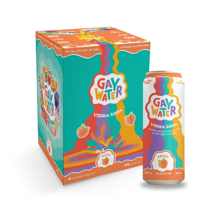 Gay Water Peach 4-Pack