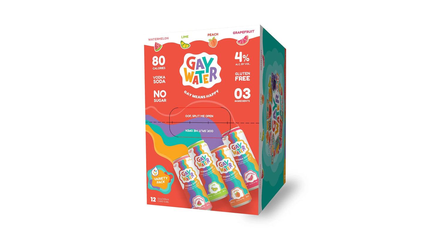 Gay Water Variety 12-Pack